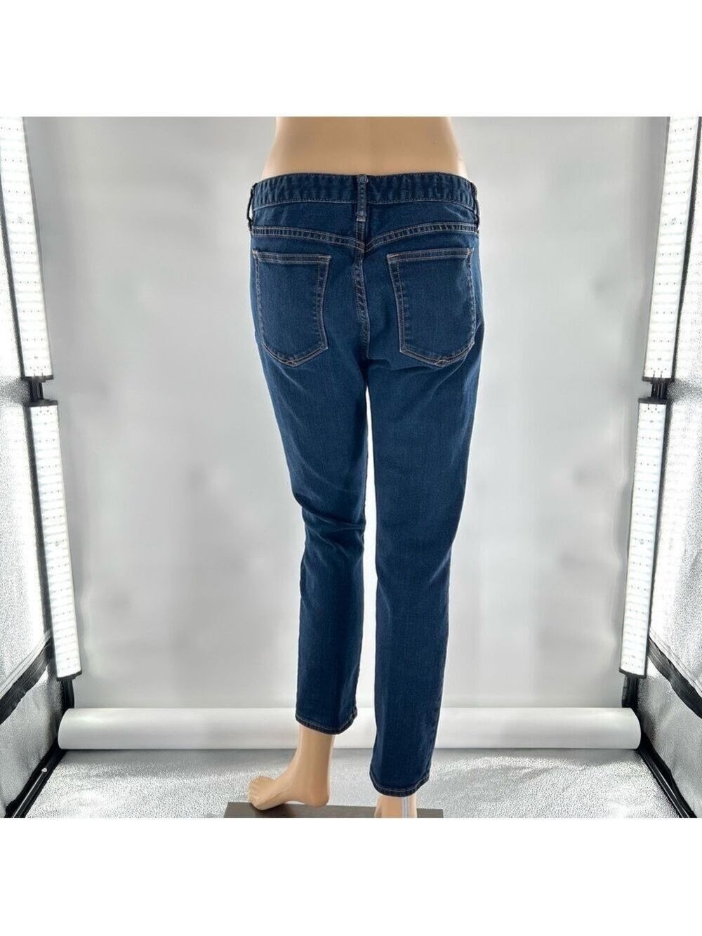 Gap 1969 Dark Wash Skinny Jeans Size 30 Short - Picture 6 of 10